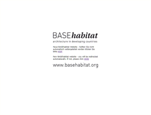 Tablet Screenshot of basehabitat.ufg.ac.at